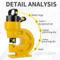 JB-60 Hydraulic Hole Punzer Strumenti di punzonatura idraulica